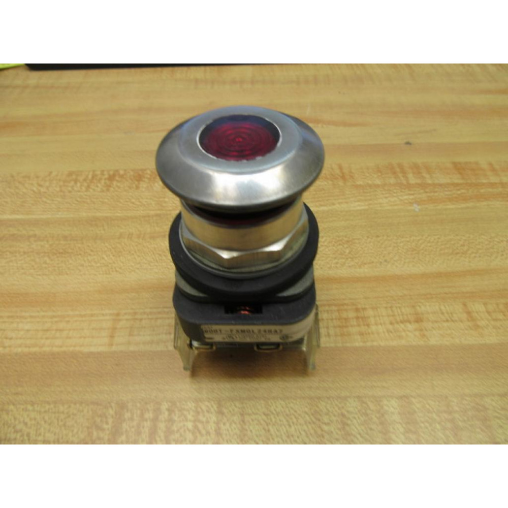 Allen Bradley 800T-FXMQL24RA7 Push Button W800T-XD4, 800T-XD1 - Used