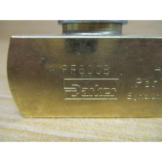 Parker PF600B Flow Control Valve 38 Inch