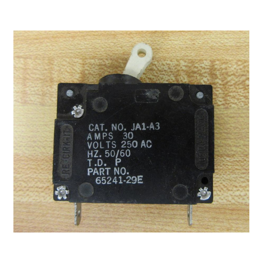 Heinemann 65241-29E Circuit Breaker 6524129E - Used