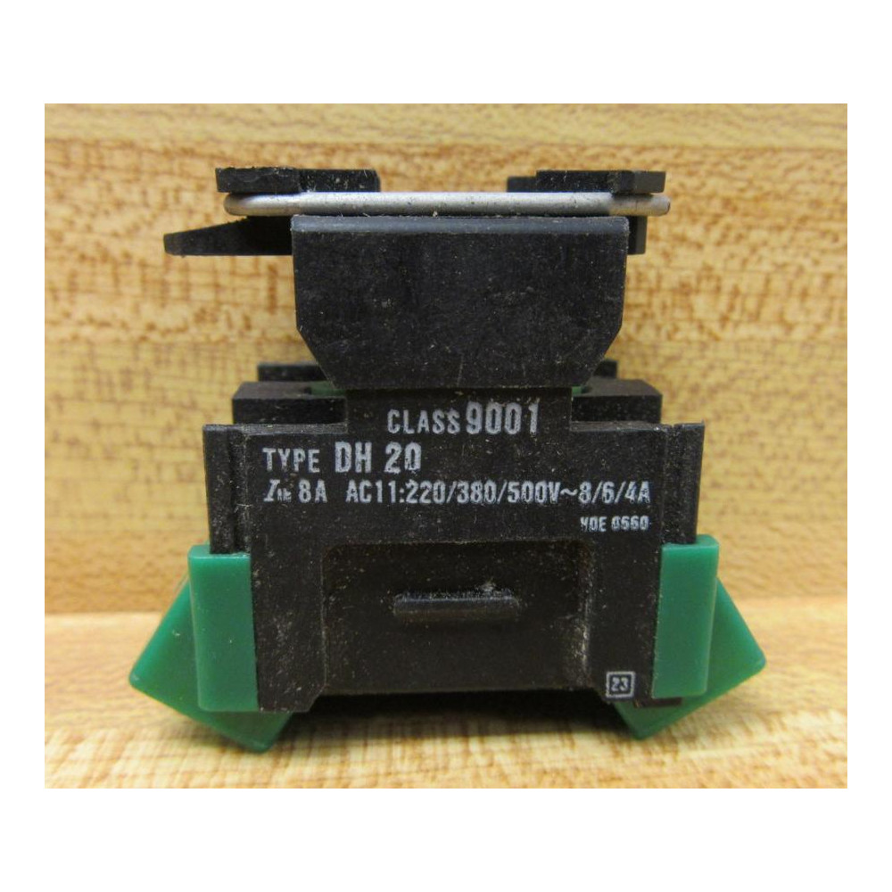 Square D 9001-DH-20 Contact Block 9001DH20 - New No Box