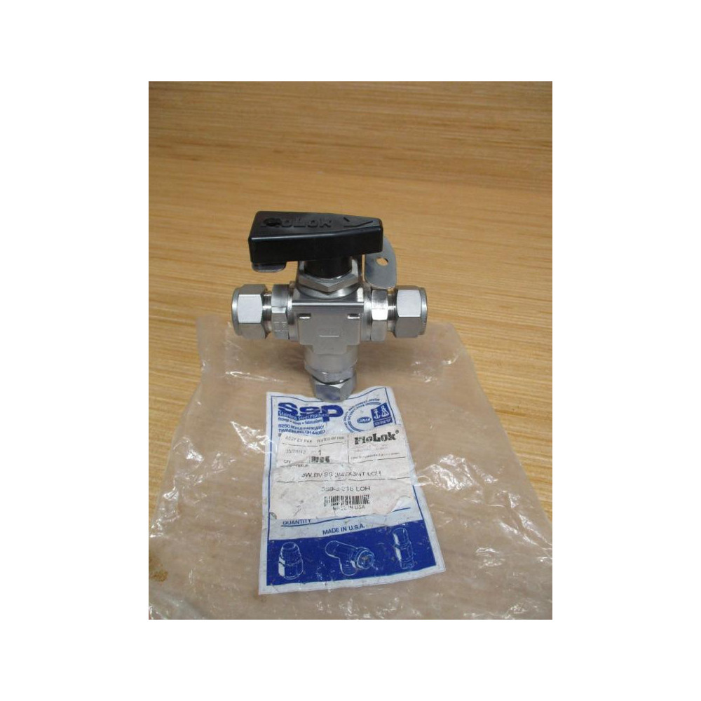 SSP 359-3-316-LOH FloLok Ball Valve 359-3-LOH-316 34"