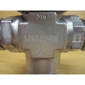 SSP 359-3-316-LOH FloLok Ball Valve 359-3-LOH-316 34"