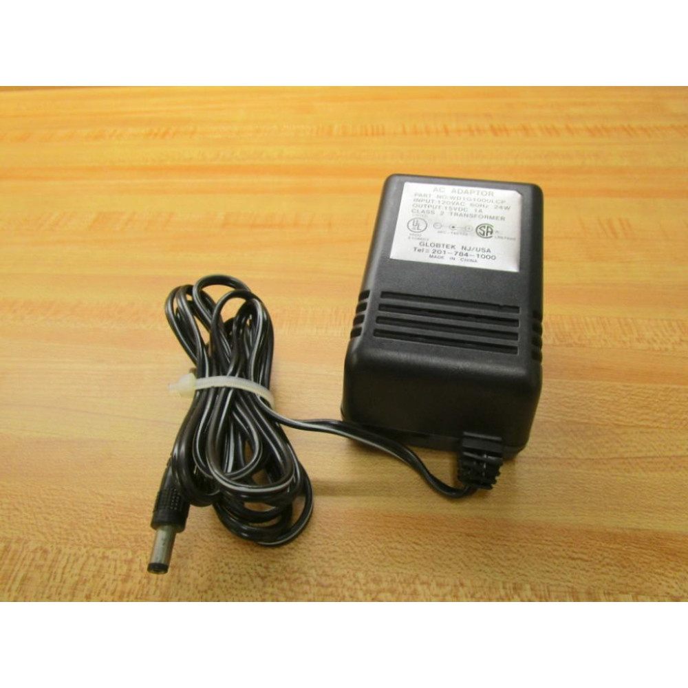 GlobTek WD1G1000LCP AC Adapter - New No Box
