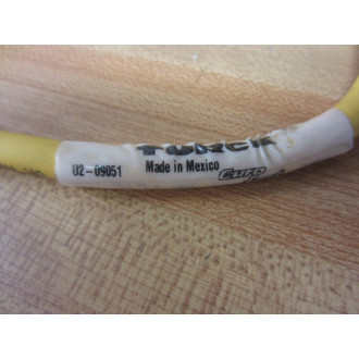 Turck U2-09051 Cordset RKC44T02RSC44TS1587CS10906 - Used