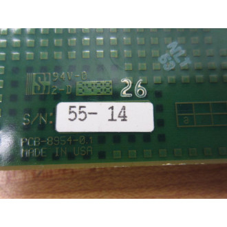 Ziatech ZT 8954A-D1 Circuit Board ZT 8954 - Used