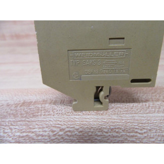 Weidmuller SAKS 3 Block 024892 (Pack of 43) - Used