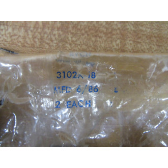 Allied 3102A-18 Connector 3102A18 (Pack of 2)