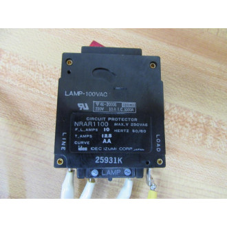 IDEC NRAR1100 Circuit Protector W Chipped Housing - New No Box