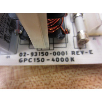 Golden Power 02-93150-0001 Circuit Board GPC150-4000K - Used