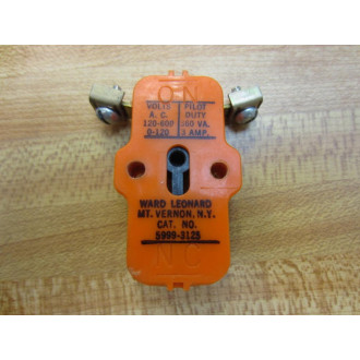 Ward Leonard 5999-3125 Aux.Contact 59993125 - Used