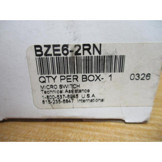 Micro Switch BZE6-2RN Limit Switch  BZE62RN