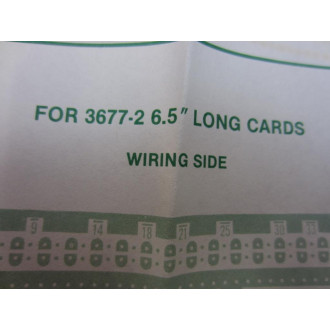 Vector 3677-2 PlugBord 36772