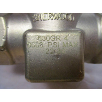 Sherwood 630GR-4 Shut-Off Valve 630GR4