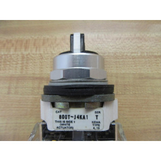 Allen Bradley 800T-J4KA1 Selector Switch - New No Box