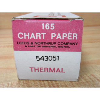 Leeds & Northrup 543051 Chart Paper 165