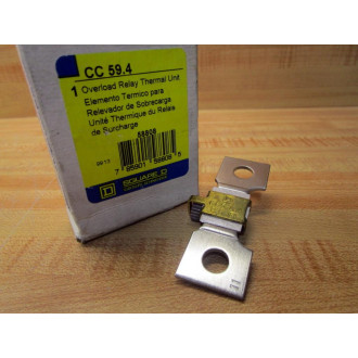 Square D CC 59.4 Thermal Overload Unit CC594