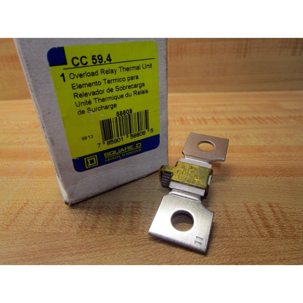 Square D CC 59.4 Thermal Overload Unit CC594