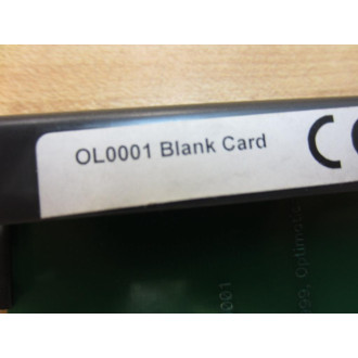 Optimation OL0001 Blank Card - New No Box