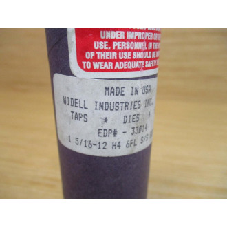 Widell 430362 Bottoming Tap 1-516"-12