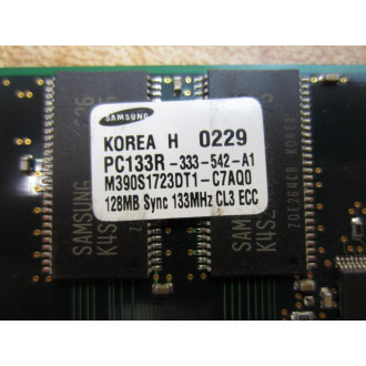 Samsung 127007-031 Memory Board PC133R-333-542-A1 - Used