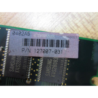 Samsung 127007-031 Memory Board PC133R-333-542-A1 - Used