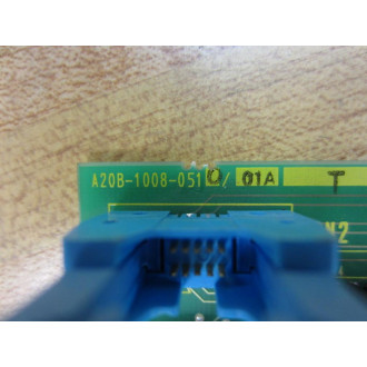 Fanuc A20B-1008-0510 Connector Board A20B-1008-051001A - Used