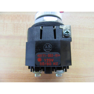 Allen Bradley 800T-16JX2KC1 Selector Switch Red Lever Knob