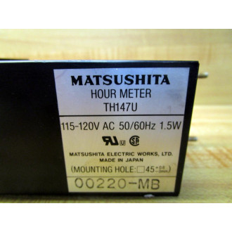 Matsushita TH147U Hour Meter - Used