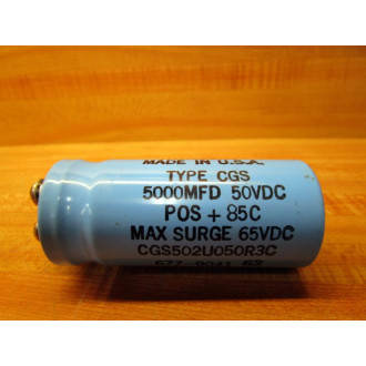 Mallory CGS502U050R3C Capacitor - New No Box