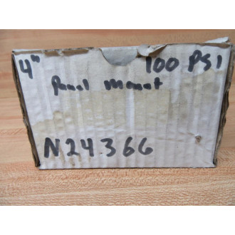 N24366 Pressure Gauge W Rail Mount