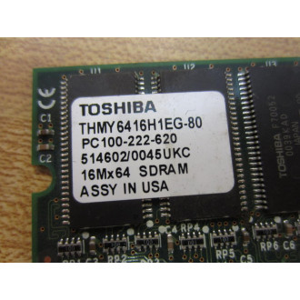 Toshiba THMY6416H1EG-80 Memory Board THMY6416H1EG80 - Used