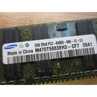 Samsung M470T5663EH3-CF7 Memory Board M470T5663EH3CF7 (Pack of 2) - Used