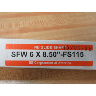 NB SFW 6X8.5"-FS115 Slide Shaft SFW6X85FS115