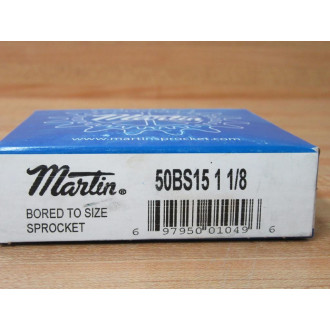 Martin 50BS15 1 18 Bored To Size Sprocket