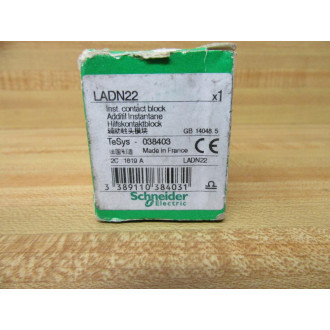 Schneider Telemecanique LADN22 Contact Block