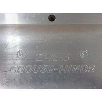 Crouse & Hinds 889 2-12"-3" Cover (Pack of 4) - New No Box