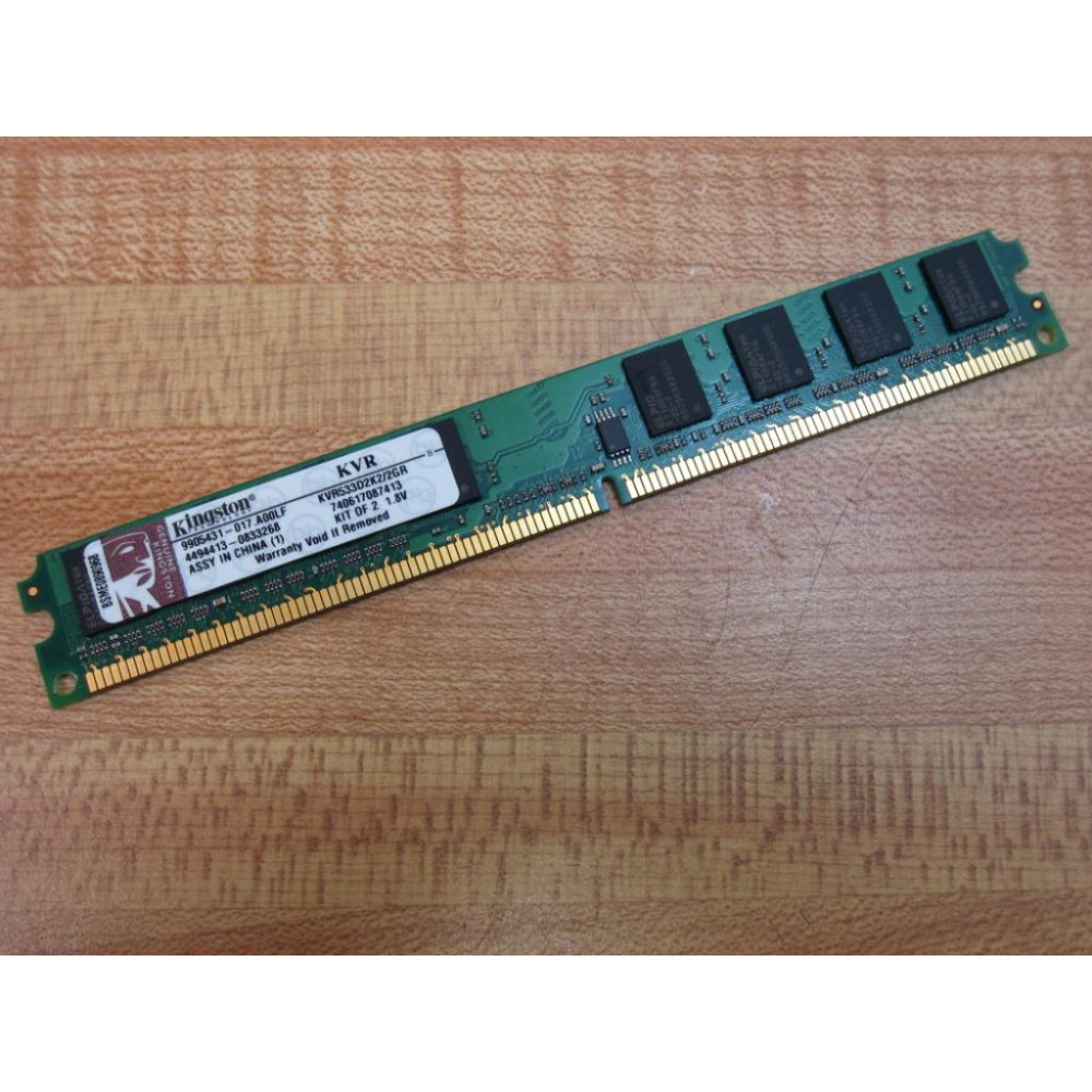 Kingston KVR533D2K22GR Value RAM 9905431-017.A00LF - New No Box