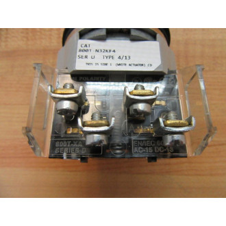 Allen Bradley 800T-N32KF4 Selector Switch 800TN32KF4 W800T-XA