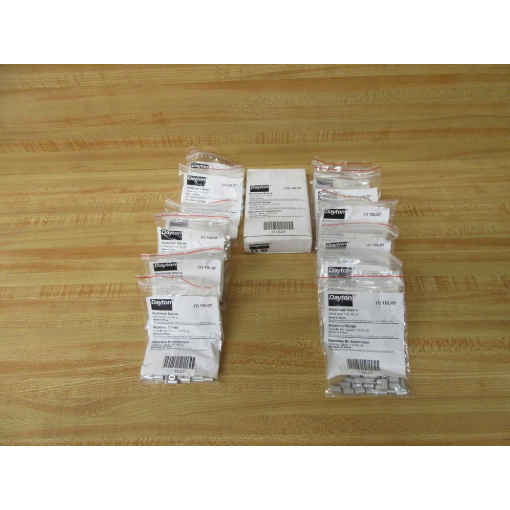 Dayton 1DLD7 Aluminum Sleeve (Pack of 12)