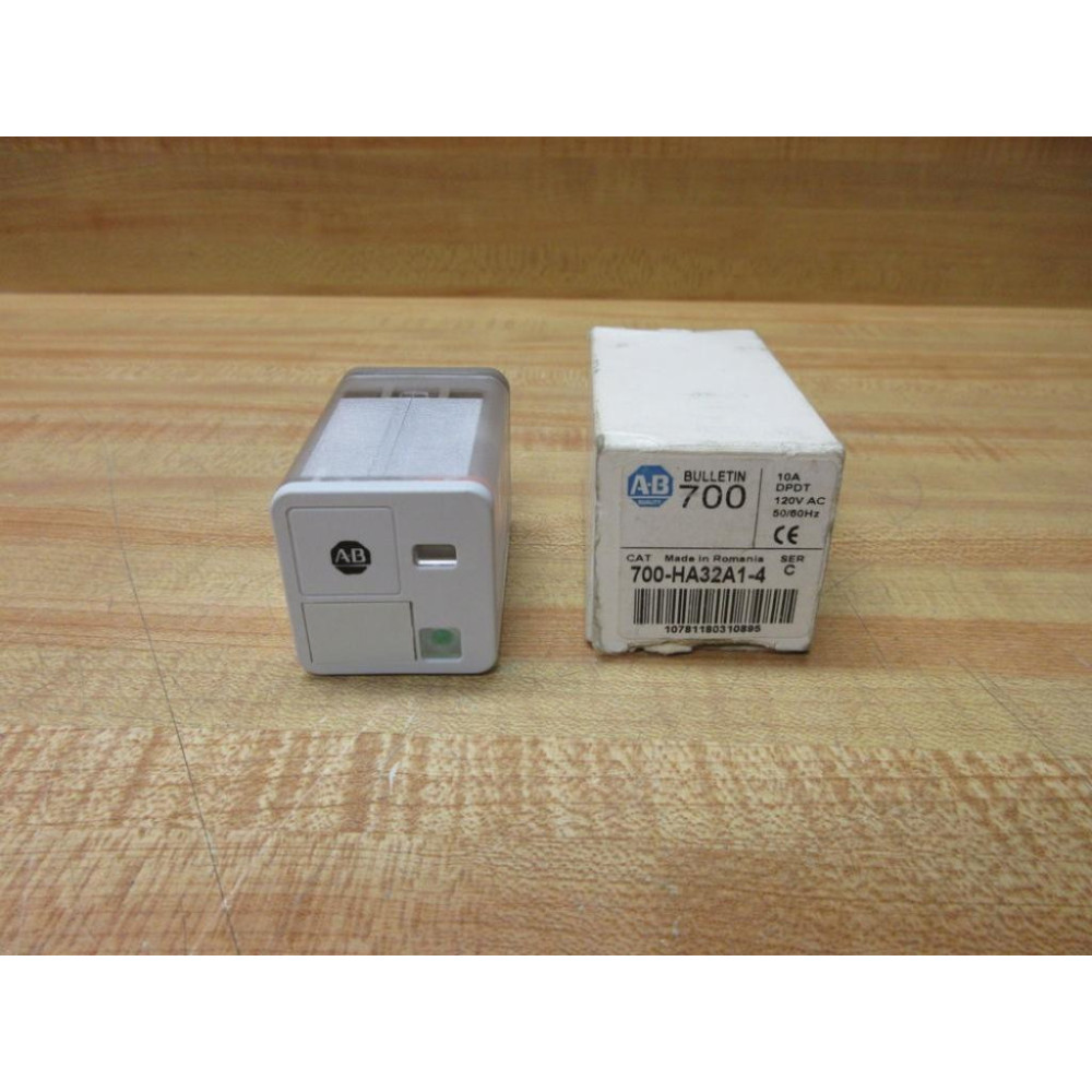 Allen Bradley 700-HA32A1-4-120V AC Relay 700-HA32A1-4-120VAC Series C