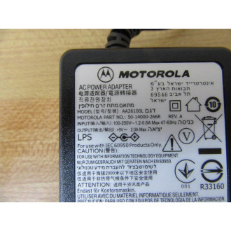 Motorola 50-14000-266R AC Power Adapter 5014000266R