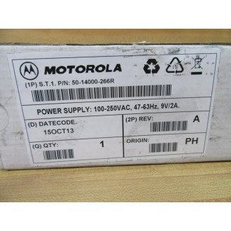Motorola 50-14000-266R AC Power Adapter 5014000266R