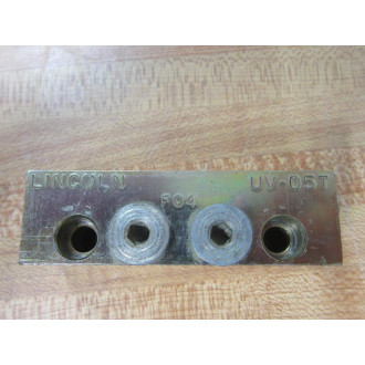 Lincoln UV-05T Valve Block UV05T - New No Box