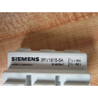 Siemens 3RV1915-5A Busbar Line Side Feeder 3RV19155A - New No Box
