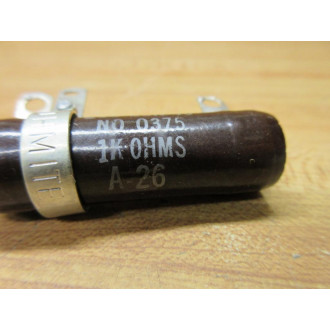 Ohmite 0375 Resistor 1K OHMS