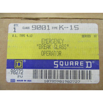 Schneider Square D 9001K-15 Break Glass Operator