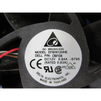 Delta Electronics EFB0912HHE DC Brushless Fan OM104 - Used