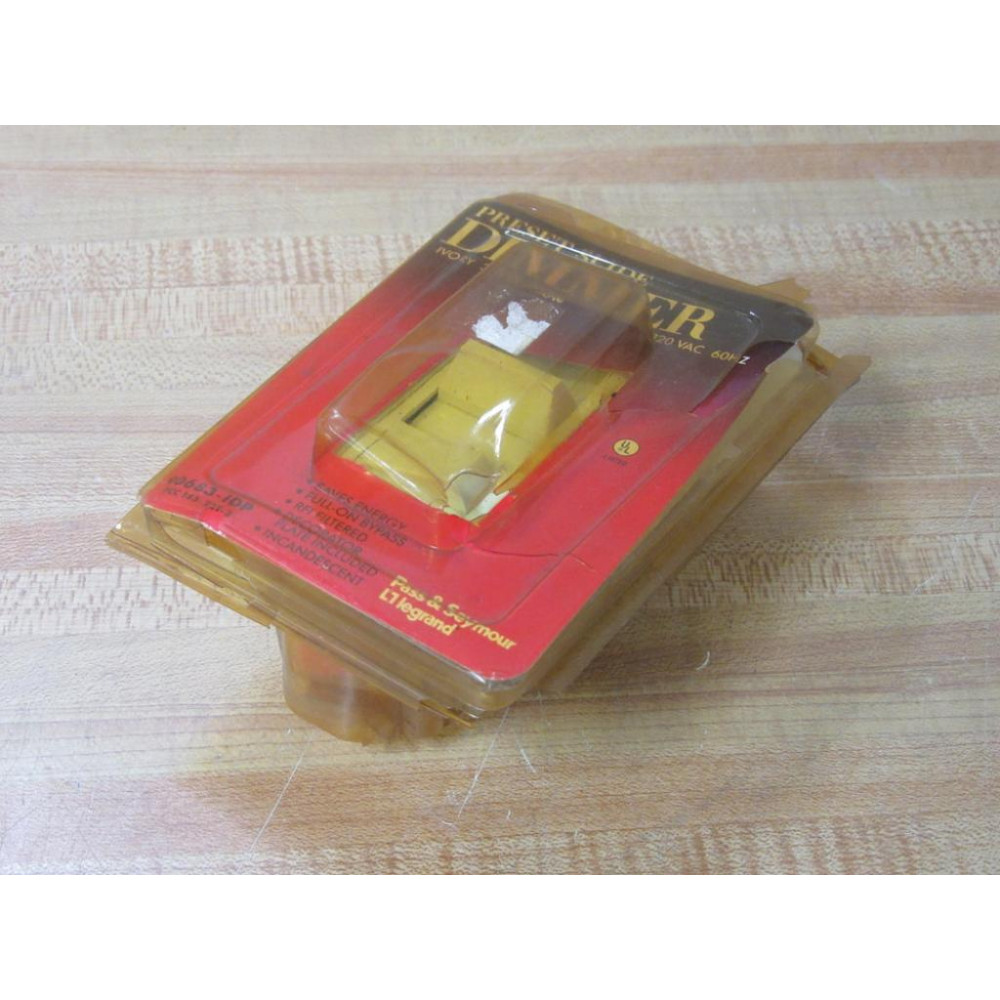 Pass & Seymour 90683-IDP 3-Way Preset Slide Dimmer 90683IDP