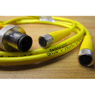 Turck VBRS 4.4-2PKG 3M-0.60.6 Cable U0117-46