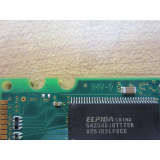 Elpida PC2100R-25330-B3 Memory Board PC2100R25330B3 - Used